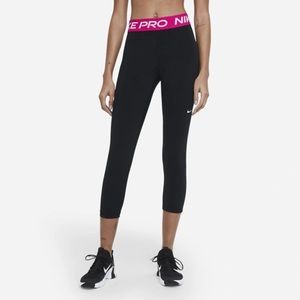 NIKE - PRO 360 TIGHT MID-RISE CROP LEGGINGS